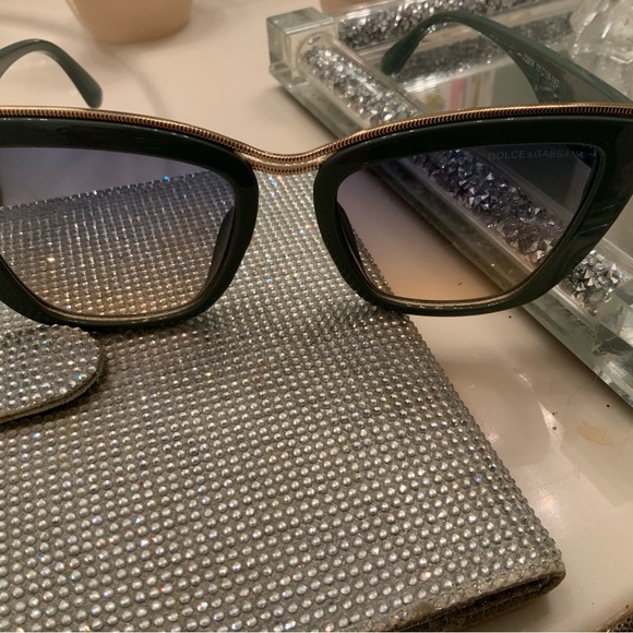 Dolce & Gabbana Black Sunglasses - Picture 1 of 5
